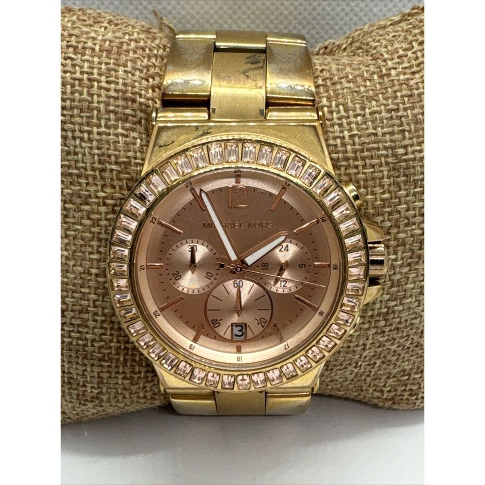 Michael Kors Dylan MK5412 Women's Rose Gold Stainless Steel Analog Watch JNA825